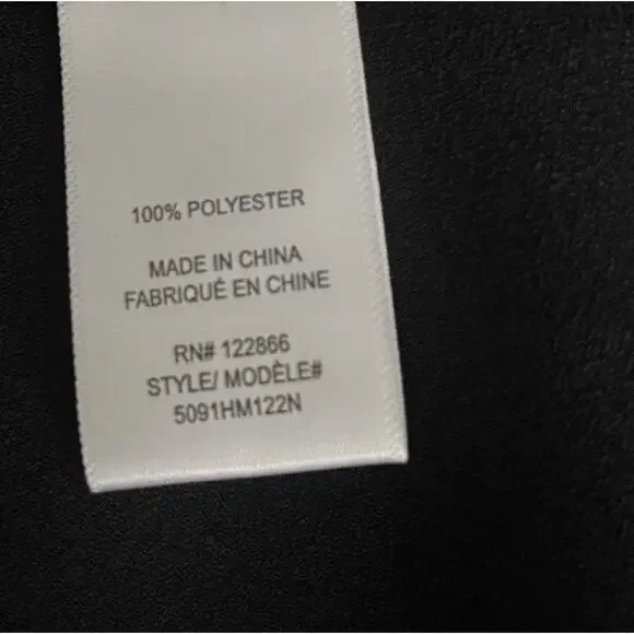 Elegant Black A-Line Skirt - Picture 6 of 9